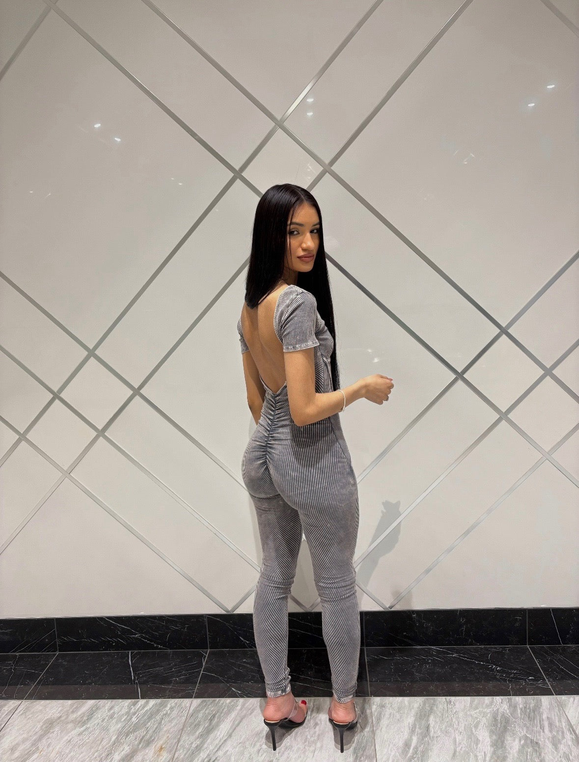 Open Back Jumpsuit