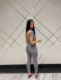 Open Back Jumpsuit
