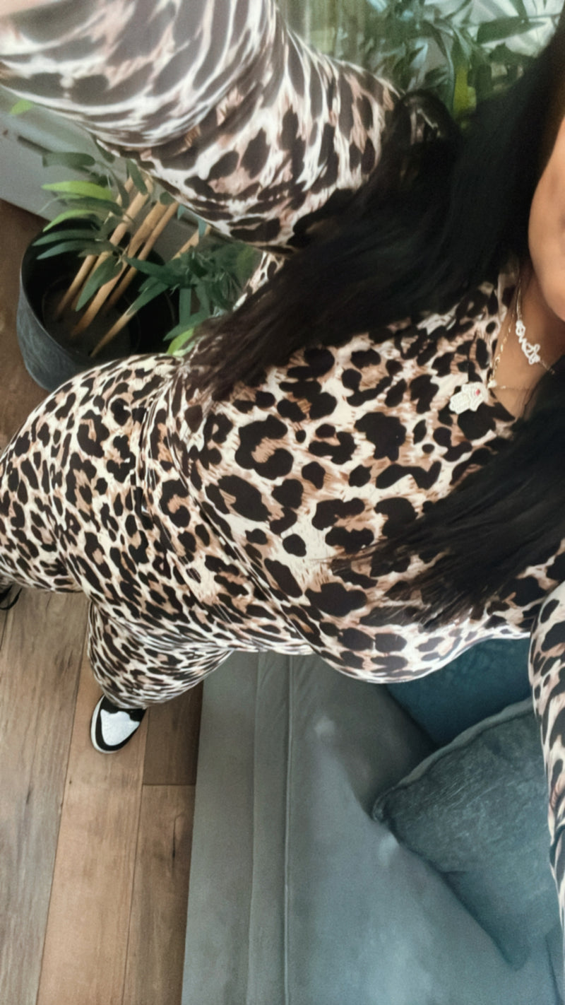 Leopard Legging Set