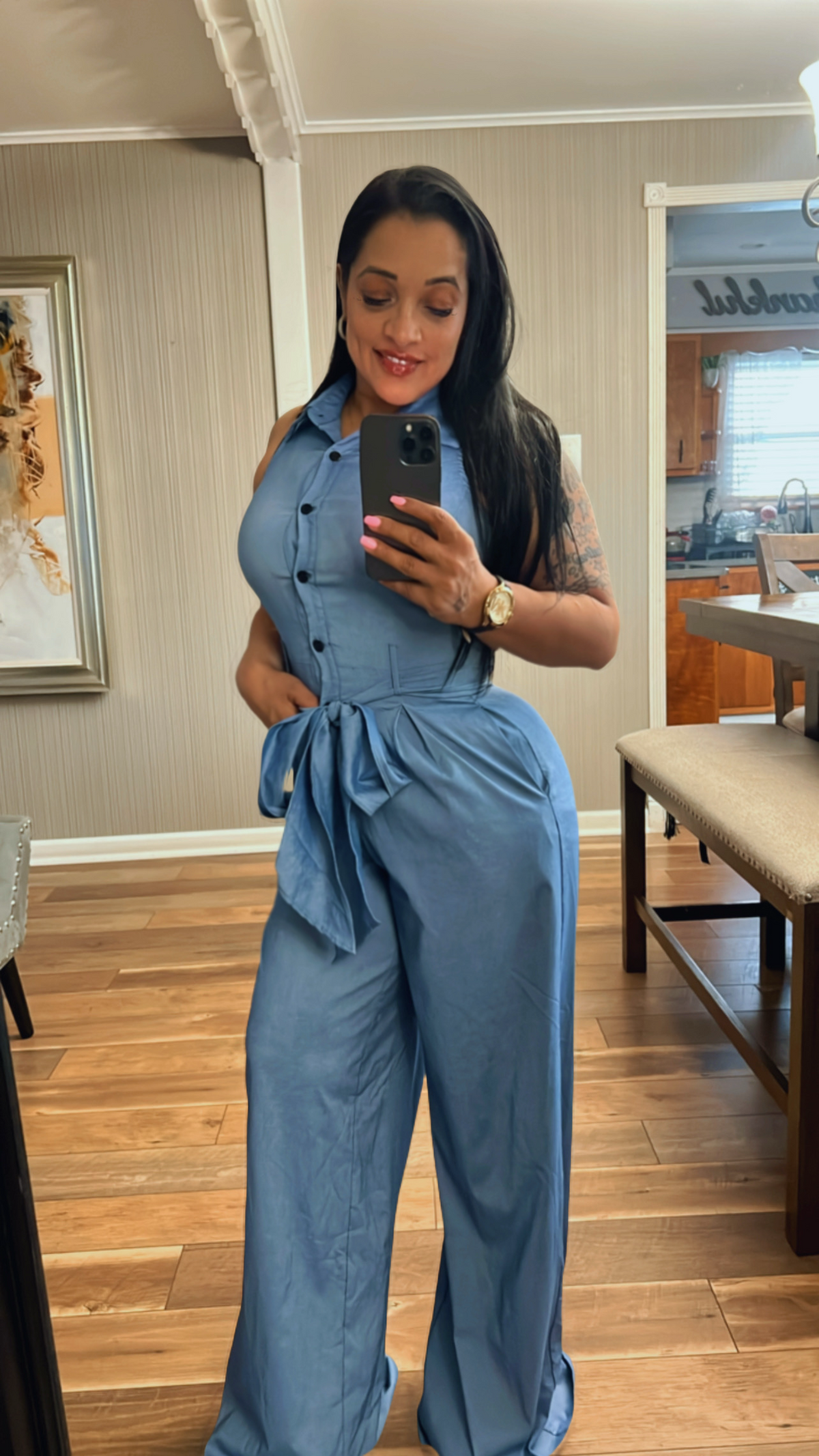 Wide Leg Jumpsuit