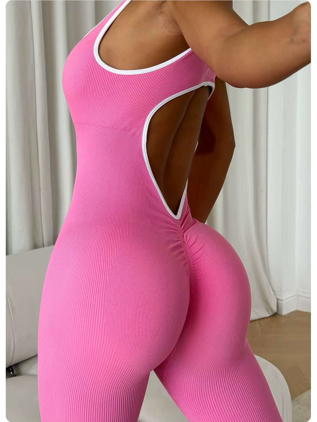 Open Back Jumpsuit