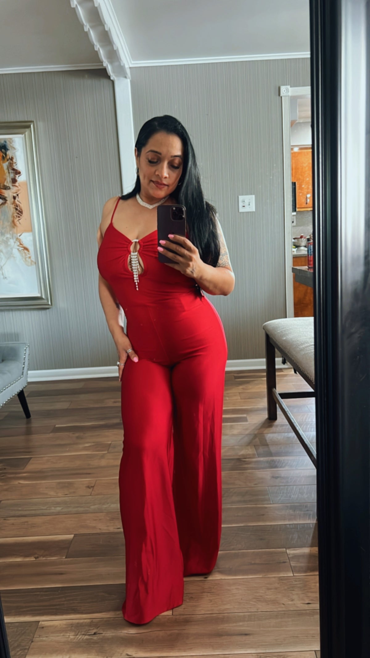 Sexy Wide Leg Jumpsuit