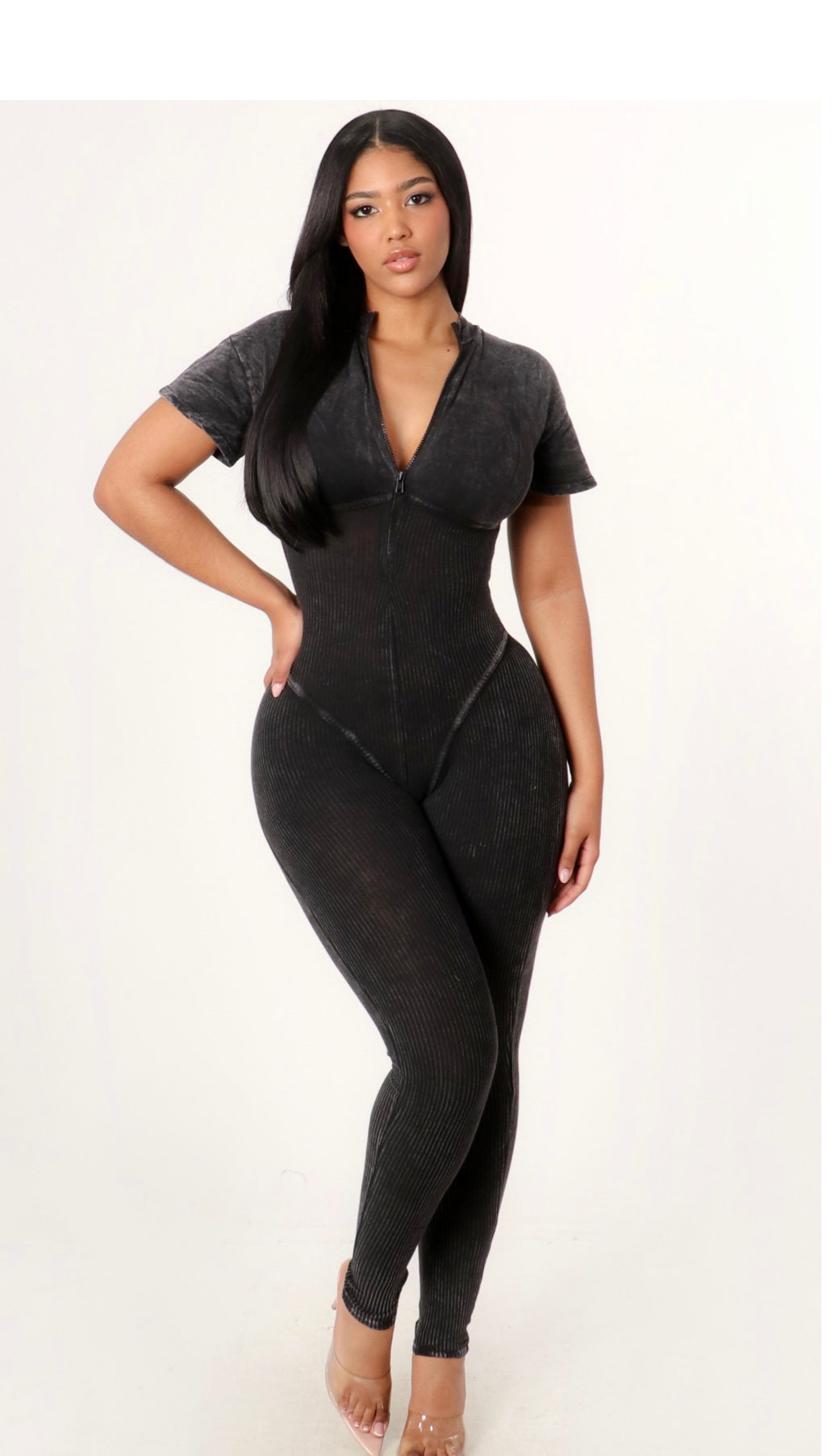 Slim Waist Jumpsuit